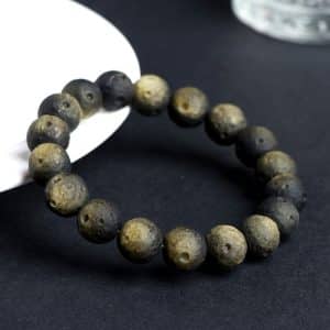 Fashion Personality Natural Crater Ball Bracelet