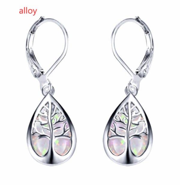 Tree of Life Drop Earrings