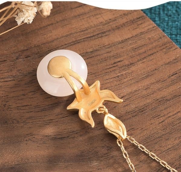 Fox Peace Buckle Vintage Necklace For Women