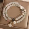 Tianshan Emerald Green Crystal Bracelet Artistic