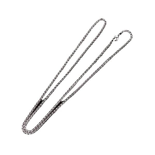 Titanium Steel Necklace Men's Korean-style Simple Ins Style Snake Bone