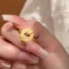 Gold Snake New Chinese Style Jade Necklace