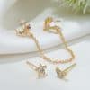 Earrings Set 925 Silver Needle Fashion