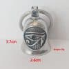 Alloy Eye Of Horus Punk Motorcycle Bell