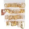 Women's Retro Artificial Pearl Earrings Suit