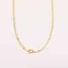 Butterfly Pendant Letter Pendant Necklace Snake