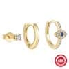 Fashion Personality Devil's Eye Earring Set