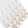 Women's Fashion Simple Pearl Earrings Set