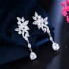 Women's Long Leaf-shaped Drop Earrings