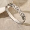 Stainless Steel Electroplated Bracelet For Women
