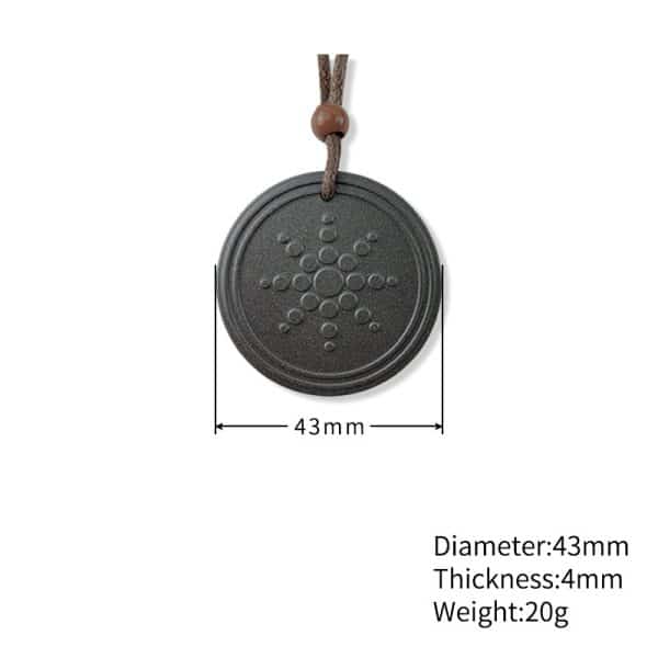 Volcanic Stone Pendant Ore Necklace Jewelry