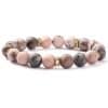 Yoga Energy Lava Volcanic Rock Bead Bracelet