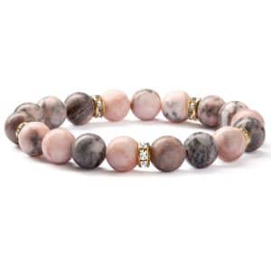 Yoga Energy Lava Volcanic Rock Bead Bracelet