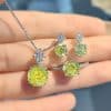 Fashion Personality Affordable Luxury Octagonal Necklace