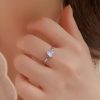 Women's Stylish Simple And Versatile Moonstone Ring