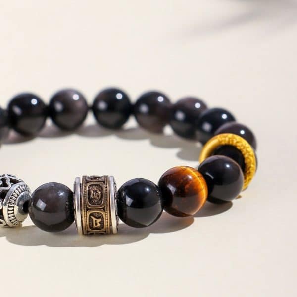 Black Handmade Stone Handmade Bracelet