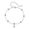 S925 Silver-plated Platinum Moissanite Bracelet