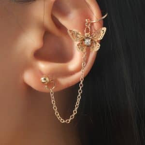 No Pierced Ear Clip Set Creative Simple Alloy