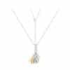 Fashionable All-match Simple Little Girl And Dog Hug Necklace