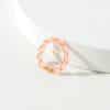 Jewelry Copper Wire Wrapped Stone Bead Ring