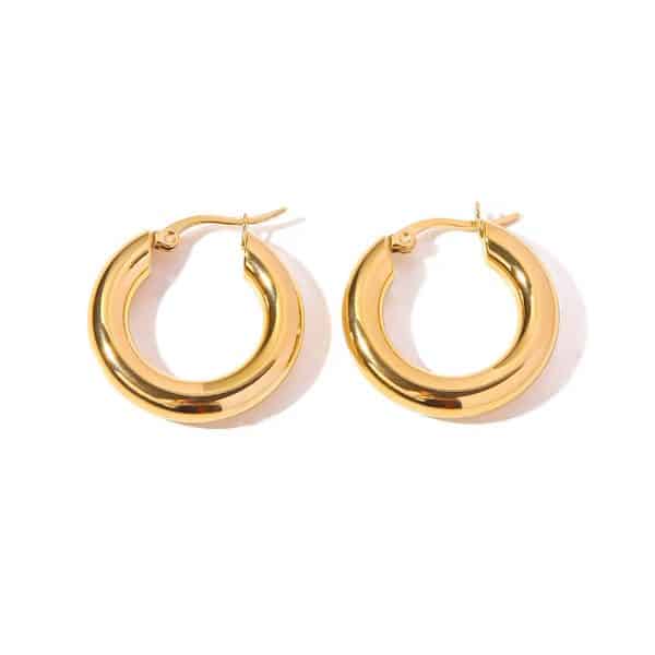Women's Fashionable French Circle Non-fading Earrings