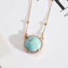 European And American Style Jewelry Simple Pendant Natural Stone