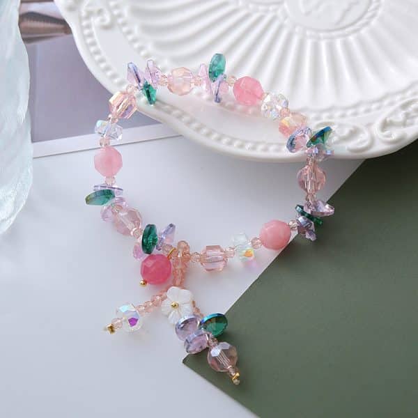 Women's Pastoral Style Unique Crystal Bracelet