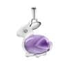 Crystal Jewelry Rabbit Natural Stone Pendant Necklace