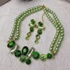 Fashion Personality Tassel Earrings Elegant Necklace