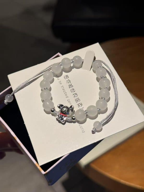 Fashionable All-match High-grade Bead Accessories Couple Bracelet
