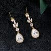 Elegant Long Style Drop AAA Zircon Earrings