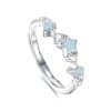 S925 Silver Couple Ring Original Design High End