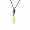 Raw Crystal Energy Stone Jewelry Pendant Necklace