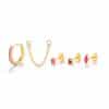 S925 Sterling Silver Fashion Personality Stud Earrings Set