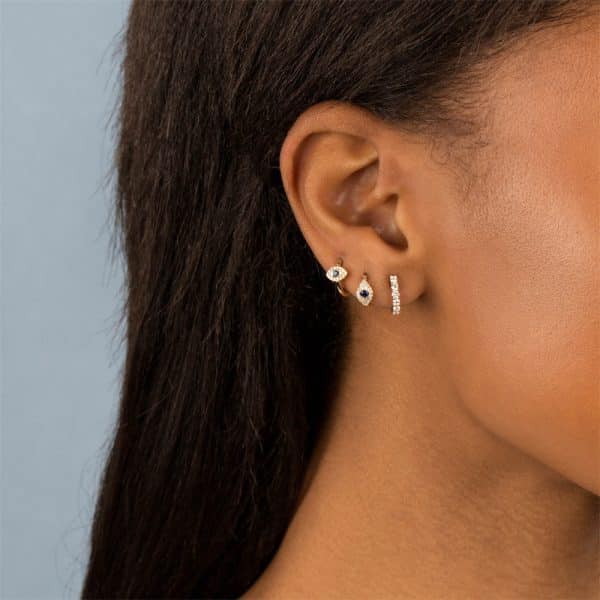 Molan Zirconia Stud Earrings Set