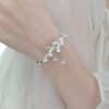 Butterfly Tassel Bracelet New Chinese Style White Agate High Sense