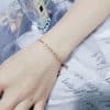 Bracelet Copper Zircon Women's Simple All-match Accessories