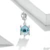 Yinziyun Original Oil Drop Blue Starfish Pearl Pendant