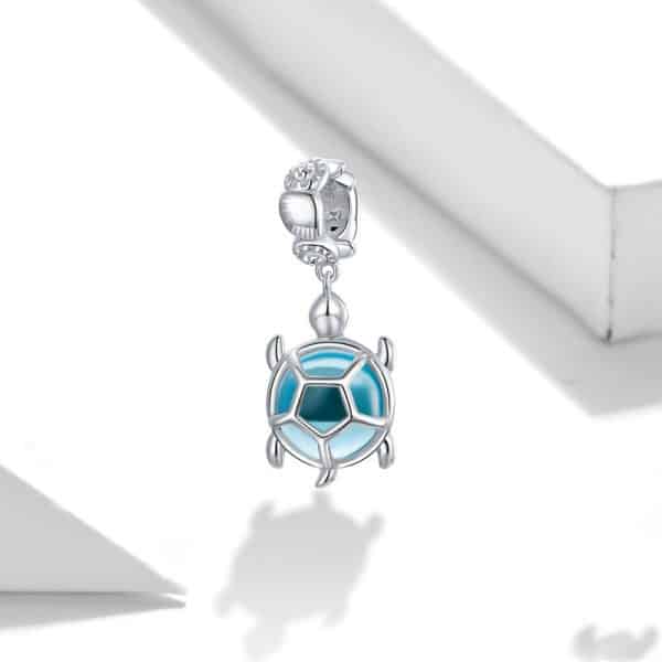 Yinziyun Original Oil Drop Blue Starfish Pearl Pendant
