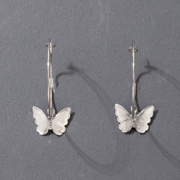 Circle Torus Geometric Exaggerated Earrings