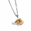 Acrylic Flat Pet Lover Necklace