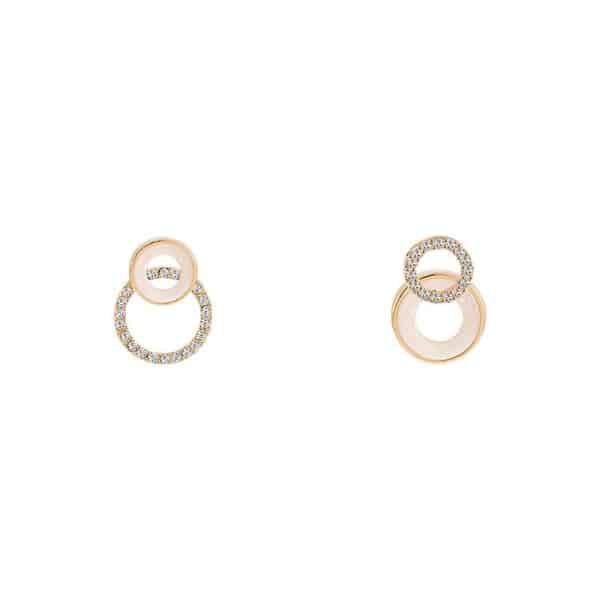 925 Silver Needle Circle Simple And Stylish Earrings