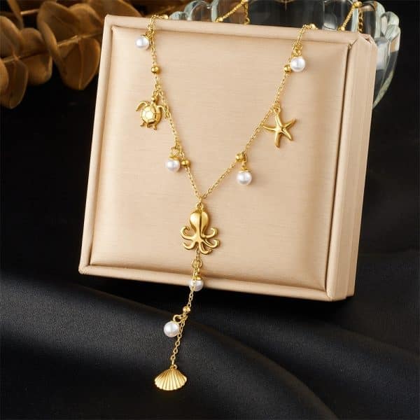 Women's Simple Multi-element Accessories Necklace