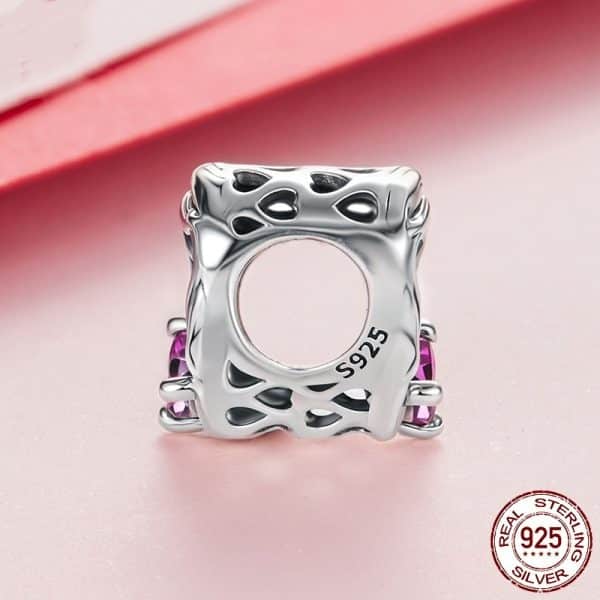 Mother And Daughter Family S925 Sterling Silver Accessories Beaded Pendant