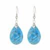 Bohemian Drop-shaped Multicolor Stone Earrings