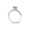 925 Sterling Silver Moissanite Ring Women's Pt950 Gold-plated Vine Winding Light Luxury