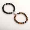 Alloy Natural Stone Lovers A Pair Of Magnets Attract Girlfriends Jewelry