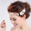 Bridal jewelry wholesale, foreign trade, European and American dress, accessories, Korean version of pearls, three sets necklace, wedding suite mixed batch