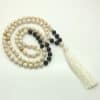 Volcanic Stone Tassel Necklace