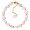 Accompanying Stone Beads Bracelet Women's Irregular Stone Lobster Buckle